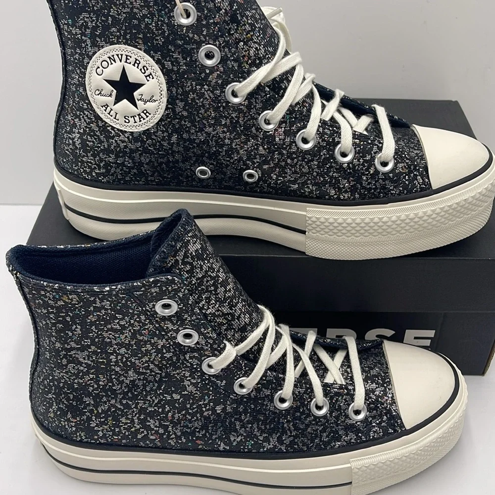 Converse WMNS CTAS LIFT HI INTO THE VOID/EGRET/BLACK A09551C Platforms Sneakers